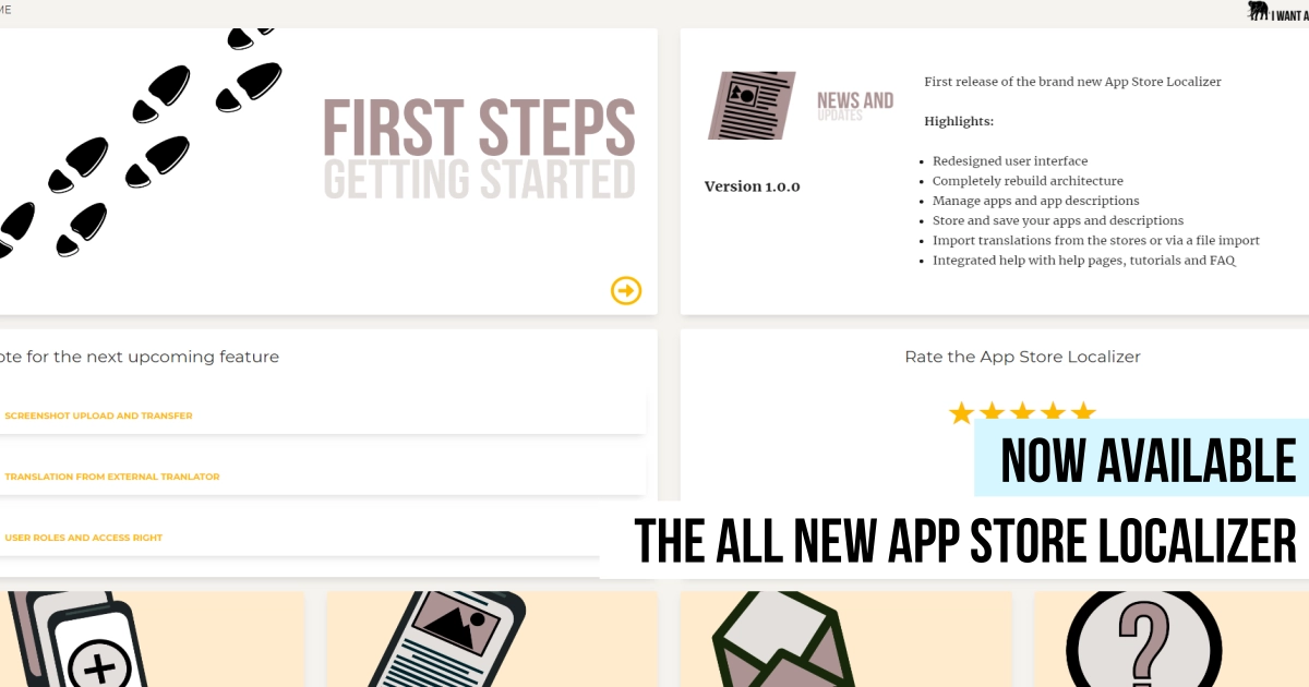 The all new App Store Localizer
