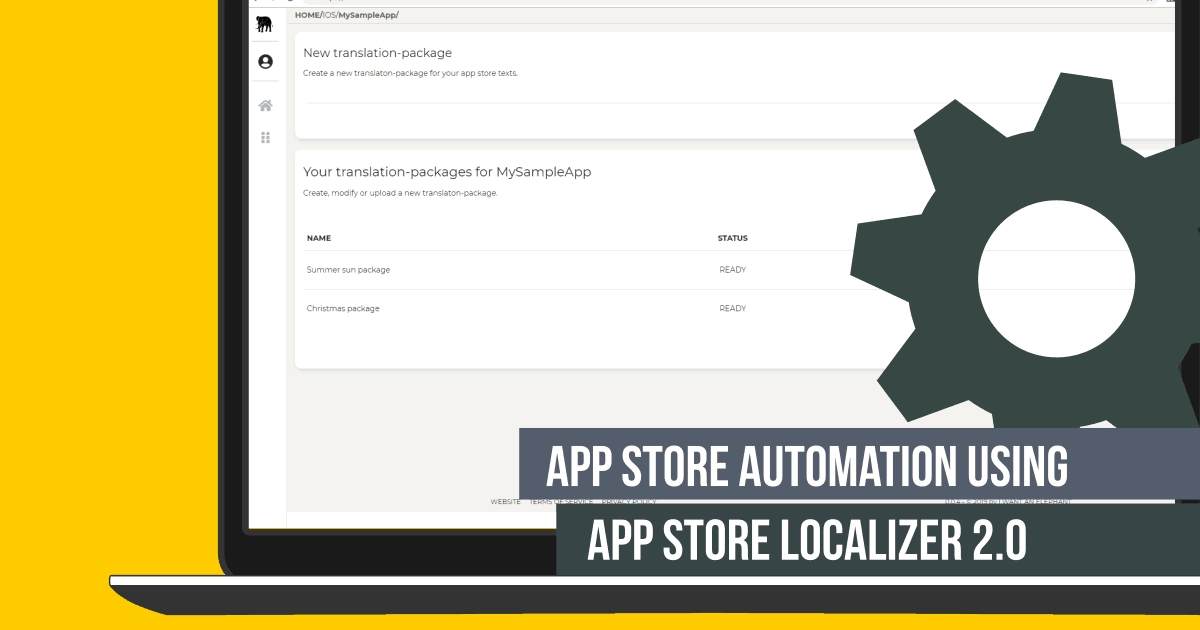 App Store Automation - Using the App Store Localizer 2.0