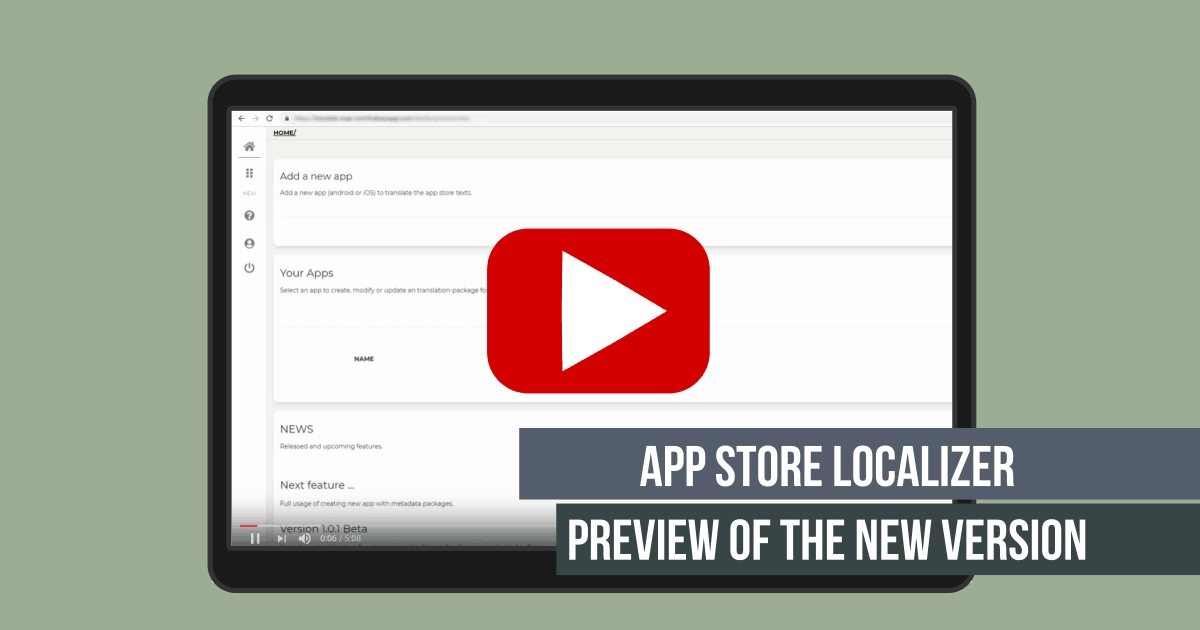 New App Store Automation - Preview