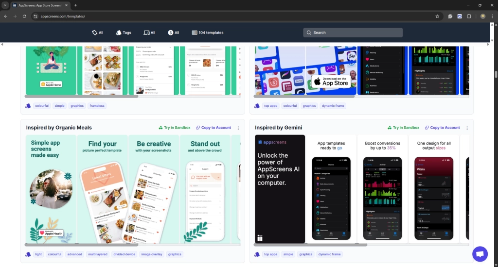 Template library