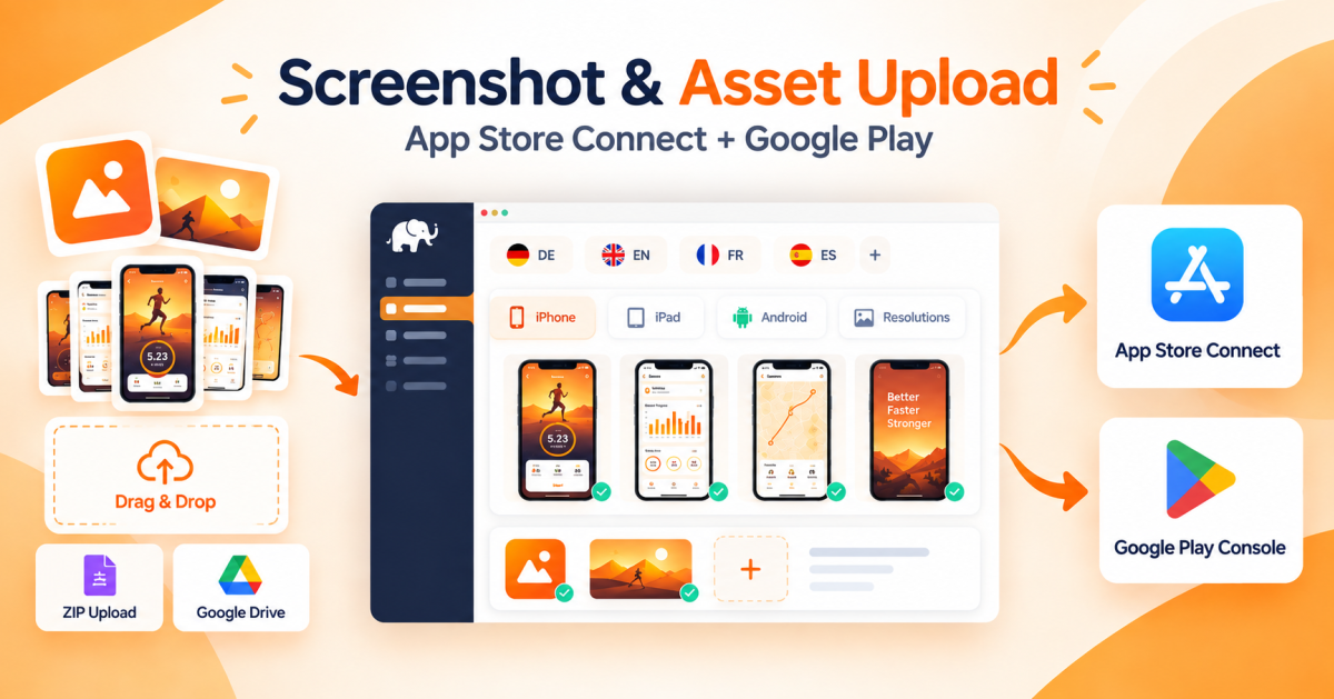 Screenshot Upload in App Store Manager: Bulk, Smart, and Finally Easy