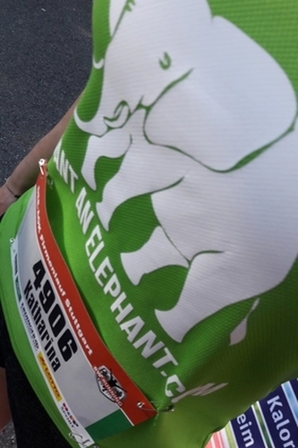 running with i want an elephant in germany