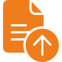 A document upload icon